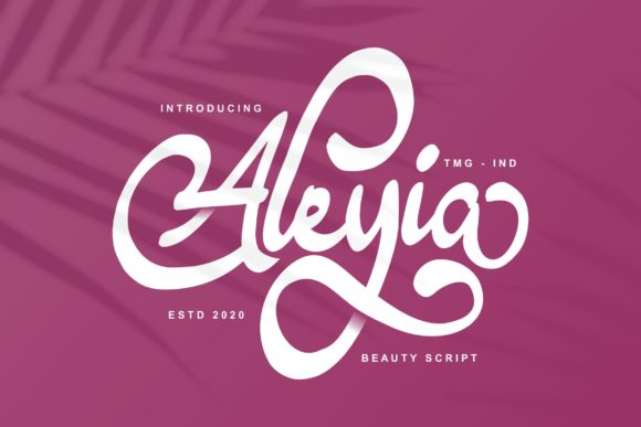 Aleyia Script for Modern Web Design