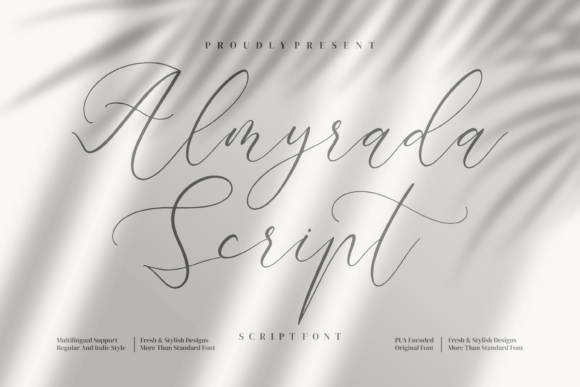 Almyrada Script for Branding Projects