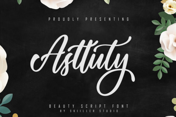 Asttuty Script: A Polished Font for Modern Branding