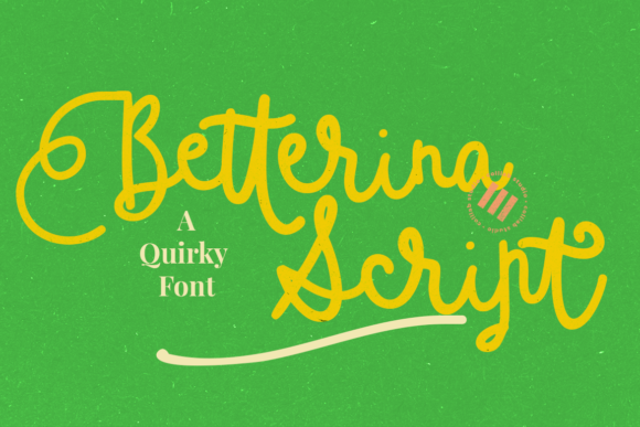 Betterina Script: A Delicate Typeface for Modern Campaigns