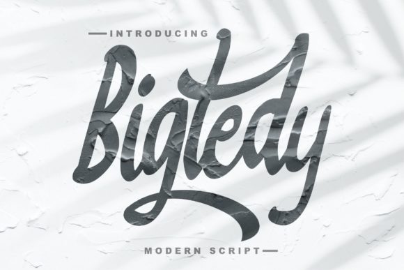 Bigtedy Script: A Designer's Take on a Playful Display Font