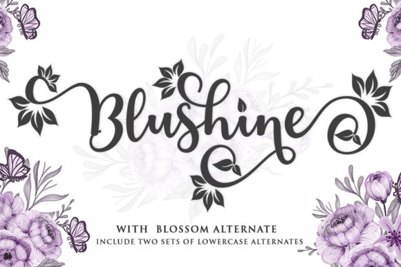 Blushine Script: A Timeless Handwritten Font for Modern Editorial Design