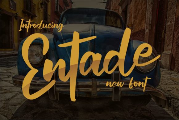 Bringing Entade Script to Life in Handmade Creations