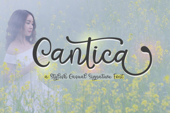 Cantica Script: Elevating Branding with a Refined Typeface