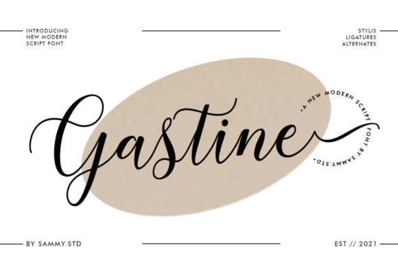 Gastine Script: A Handwritten Font That Elevates Branding