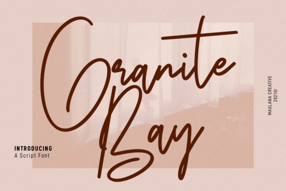 Granite Bay Script: A Timeless Handwritten Font for Branding