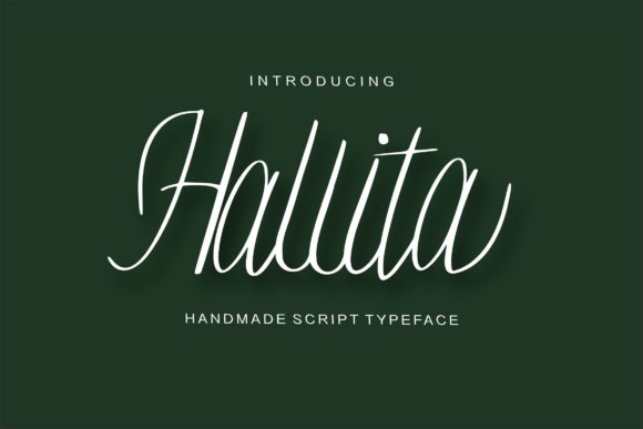 Hallita Script: A Refined Font for Polished Branding