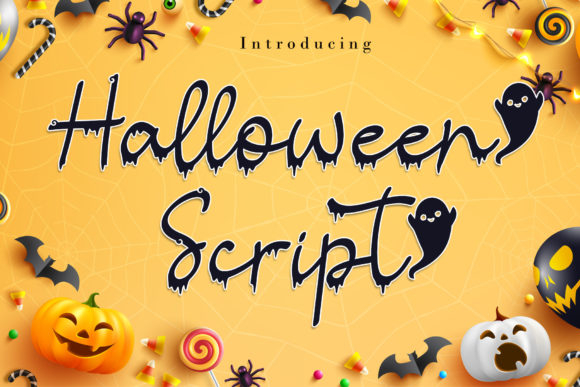 Halloween Script: A Spooky Font for Creative Branding