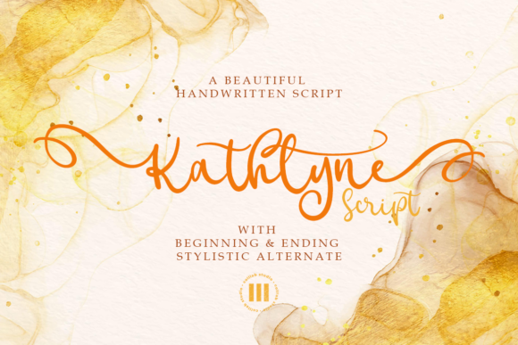 Kathlyn Script: A Graceful Typeface for Editorial Design