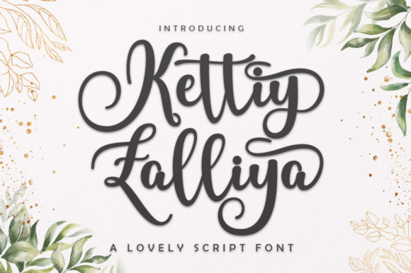 Kettiy Zalliya Script for Web Design