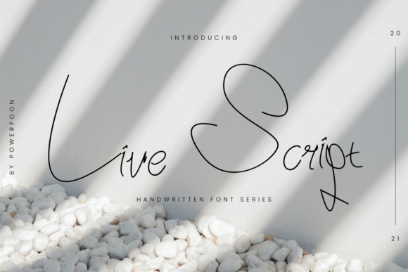 Live Script: A Graceful Font for Branding Projects