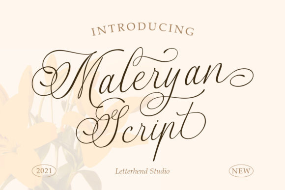 Maleryan Script for Handmade Creations