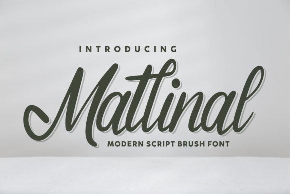 Matlinal Script: Elevate Your Design with Romantic Typography