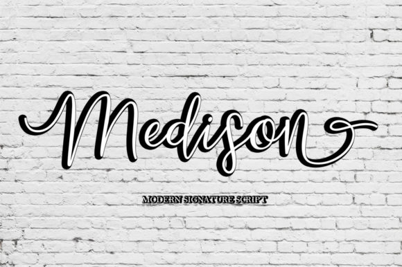 Medison Script: A Luxurious Font for Your Brand