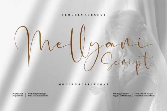 Mellyani Script: A Playful Typeface for Digital Creativity