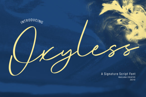 Oxyless Script for Handmade Creations