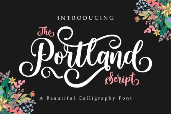 Portland Script: A Handwritten Font with Class and Charm