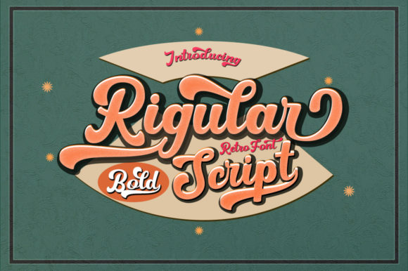 Rigular Script: A Bold Handwritten Font for Web Design