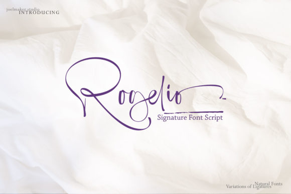 Rogelio Script: A Handwritten Font That Elevates Web Design