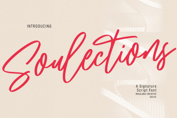 Soulections Script: A Playful Font for Eye-Catching Campaigns