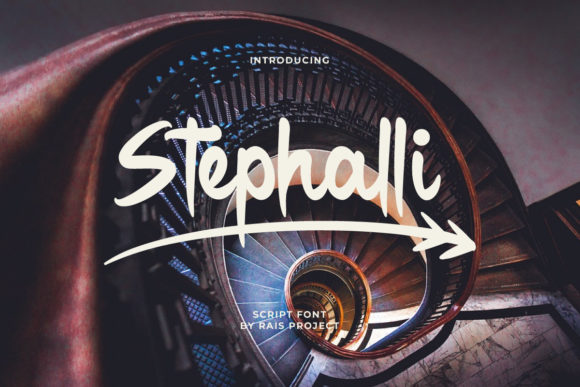 Stephalli Script: A Graceful Typeface for Modern Editorial Design