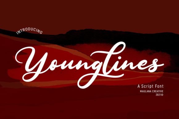 Younglines Script: A Font That Elevates Brand Identity